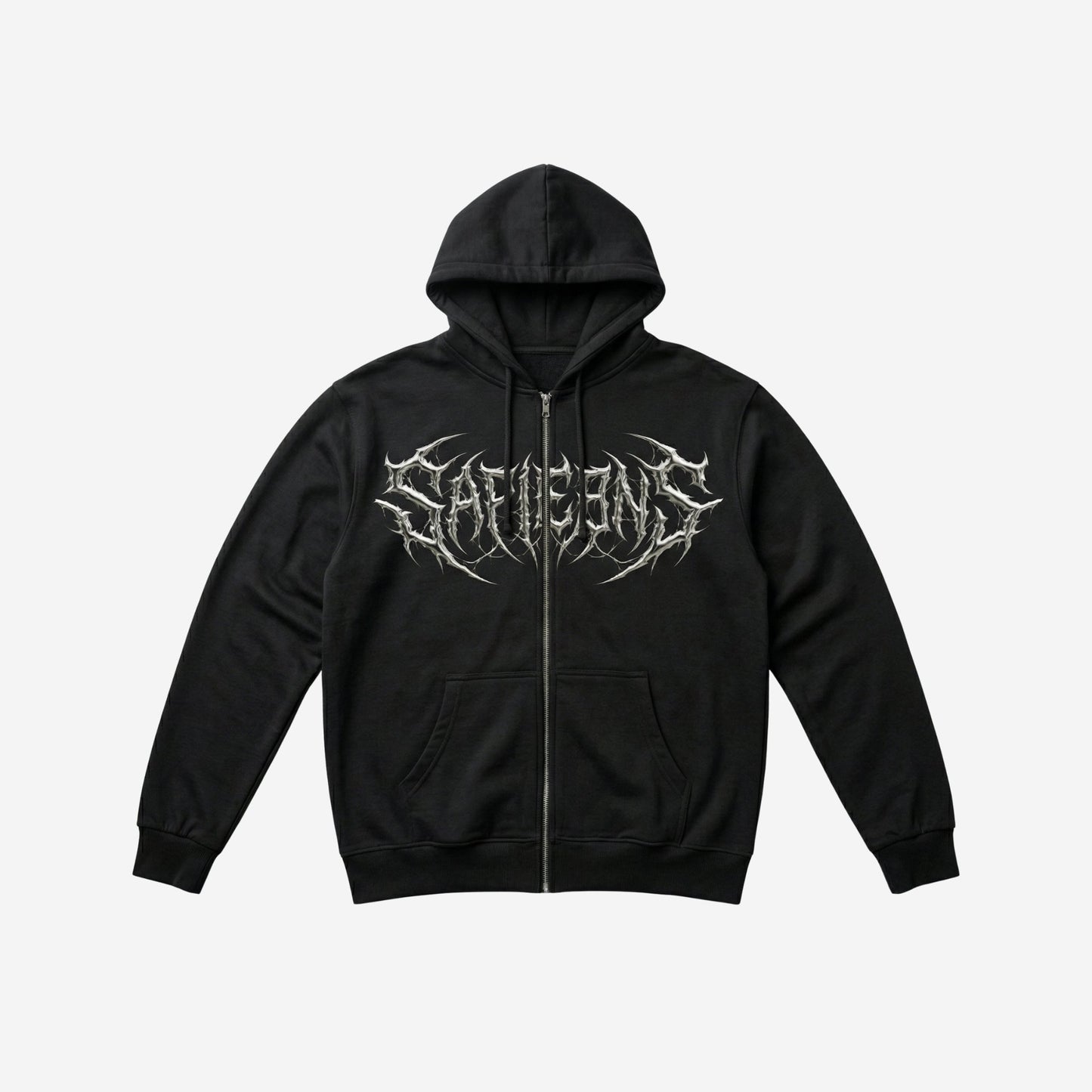 CHROME CORE Zip-Hoodie | Relaxed Fit