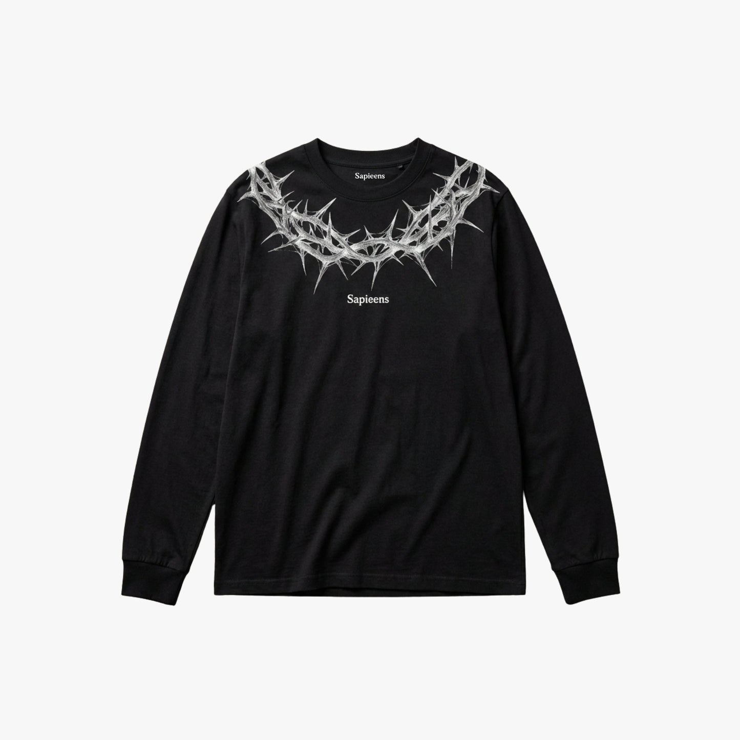 SPINE L/S Tee | Relaxed Fit | 100% Algodón