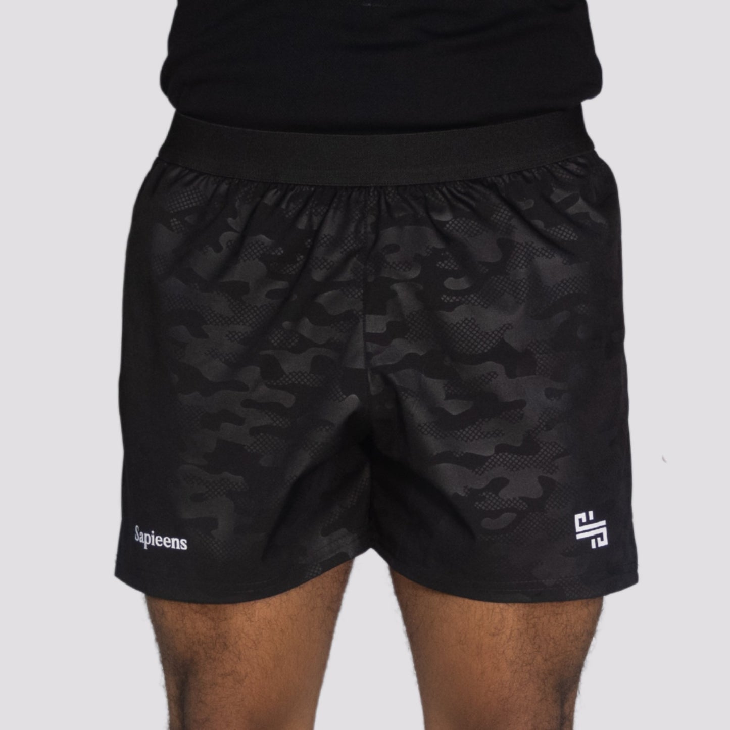 Training Shorts: Camuflaje Negro