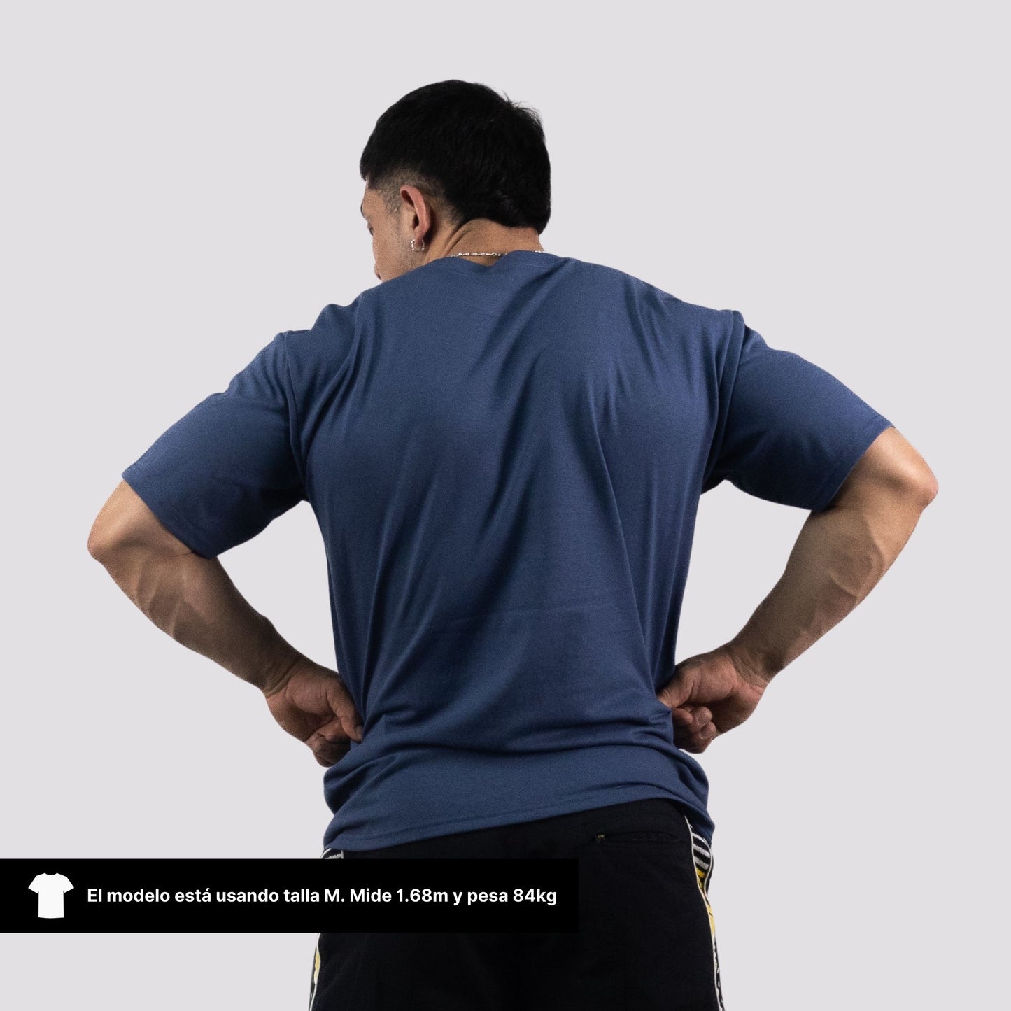 Playera Oversize BASIC Petróleo