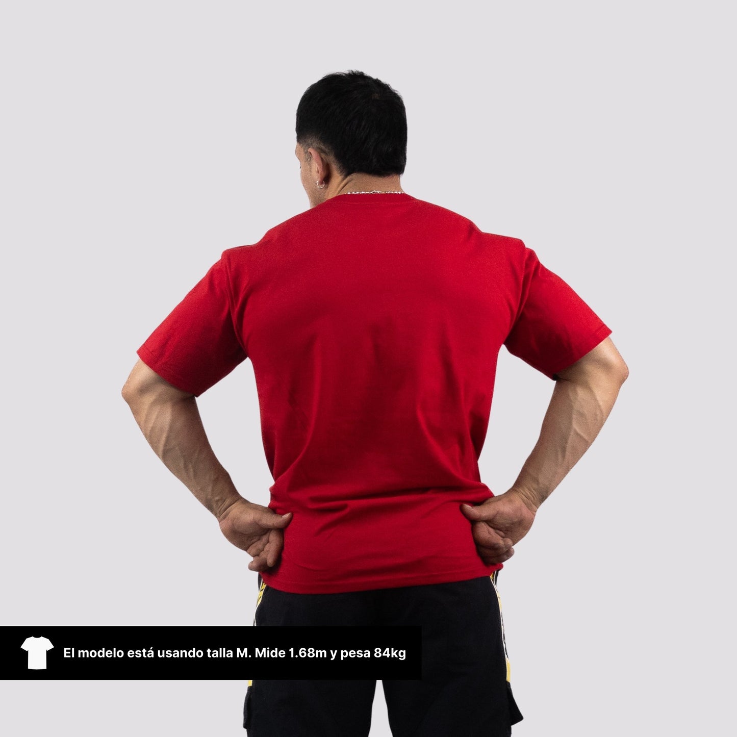 Playera Oversize BASIC Rojo