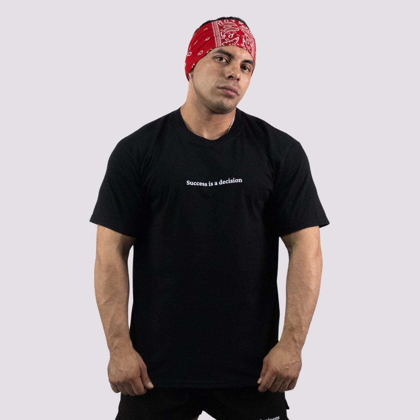 Playera Oversize 'Success is a decision'