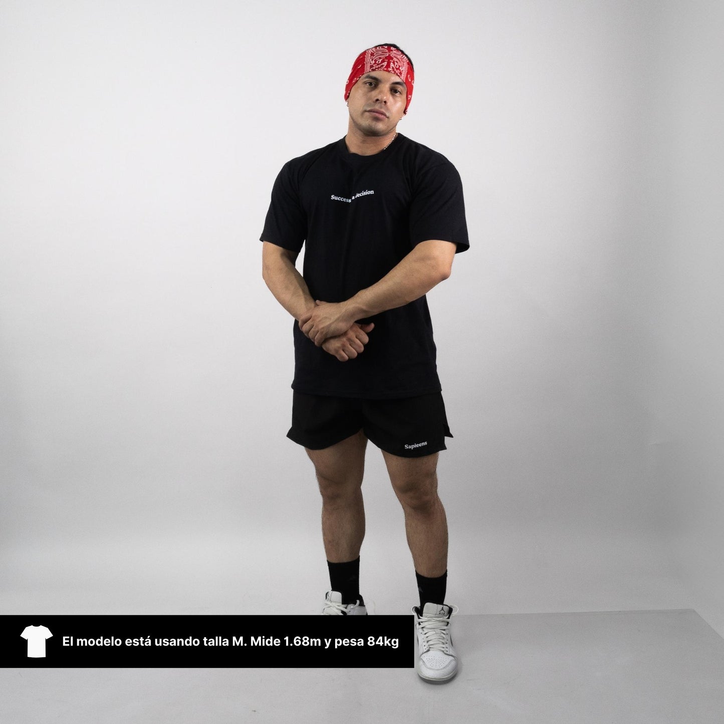 Playera Oversize 'Success is a decision'