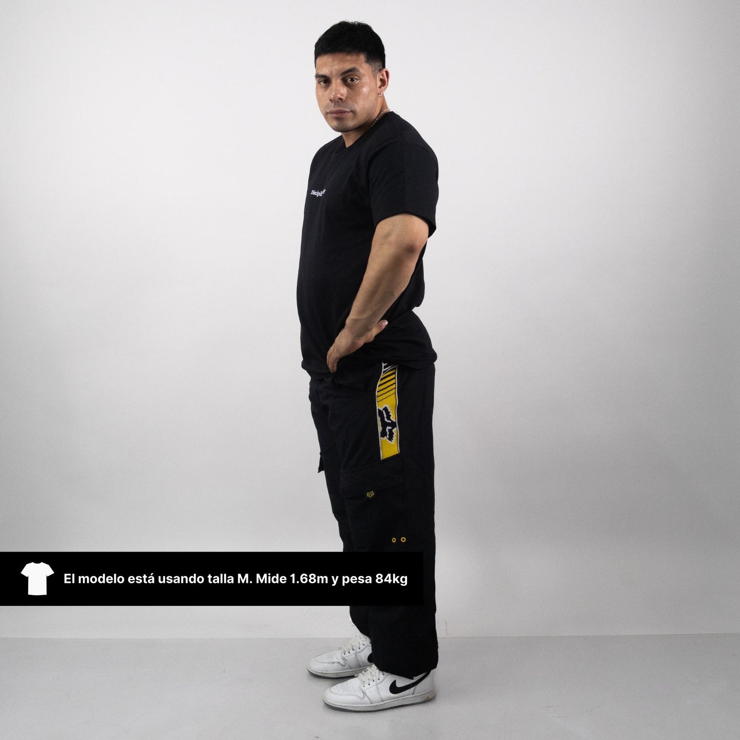 Playera Oversize 'Discipline is the key'