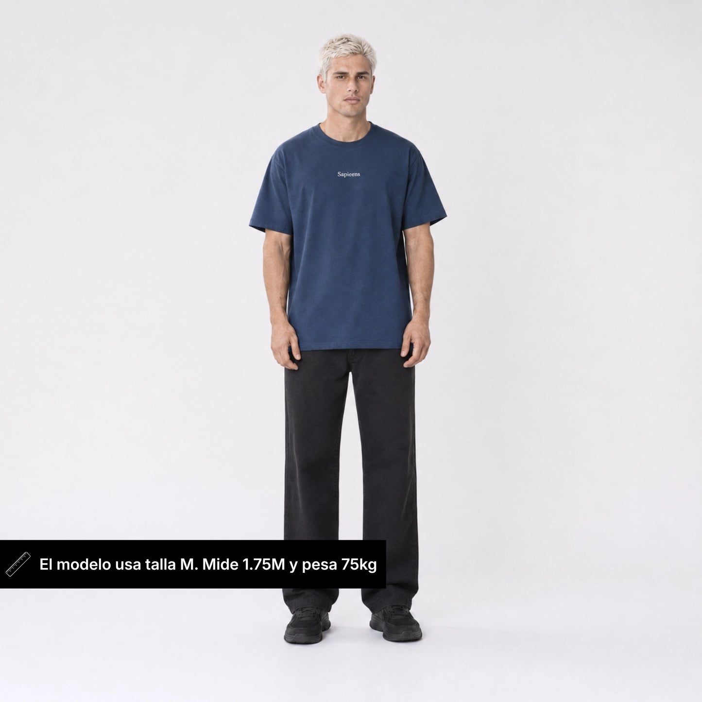 Playera Oversize BASIC Petróleo