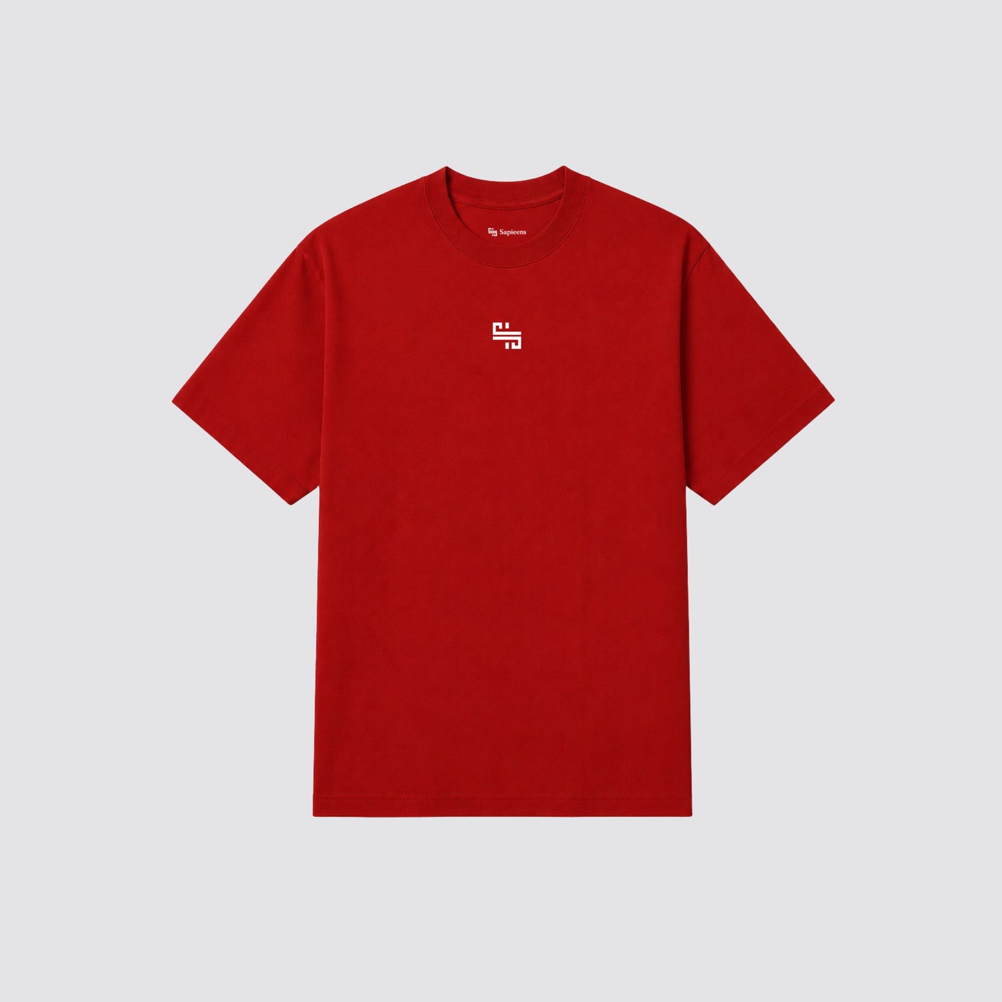 Playera oversize 'MINDSET' Roja