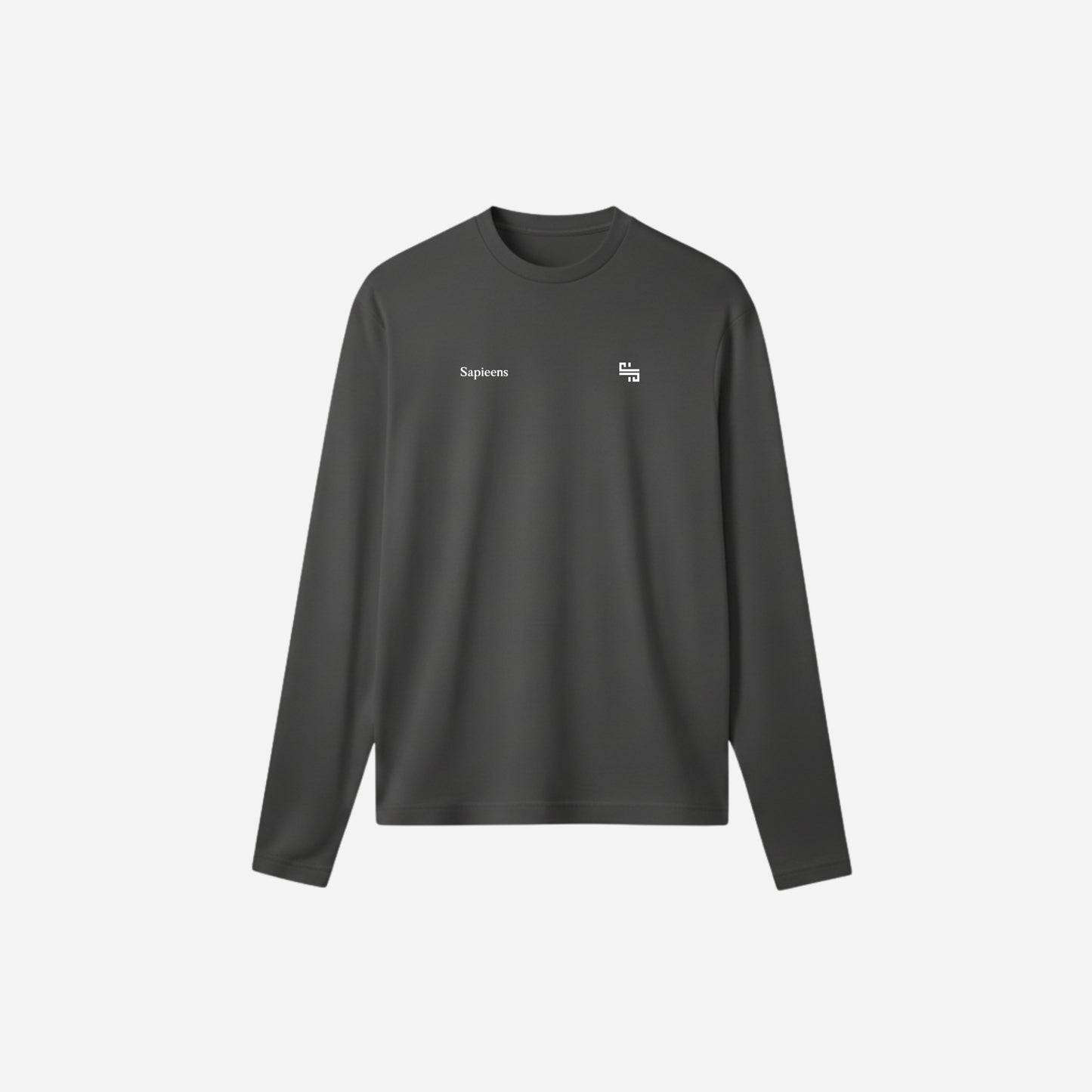 Playera manga larga TRAINING: Acero