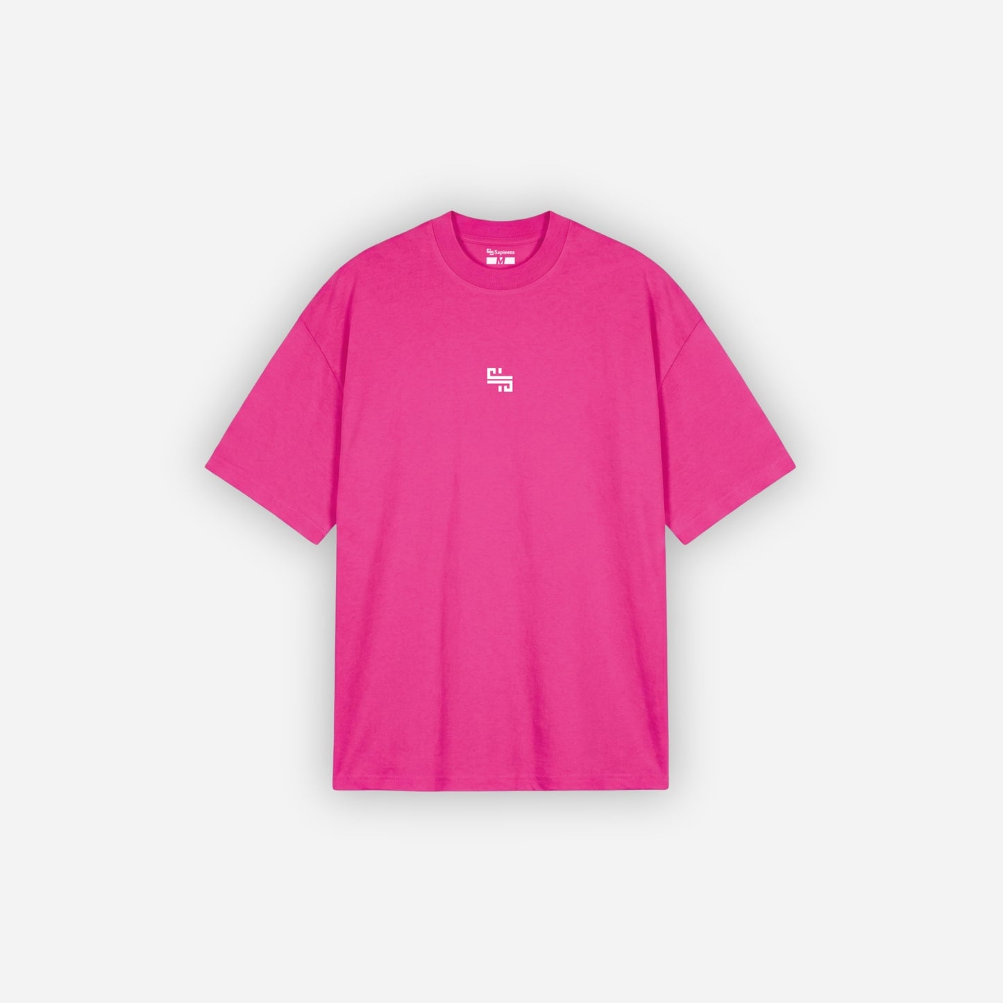 Playera oversize 'MINDSET' Magenta