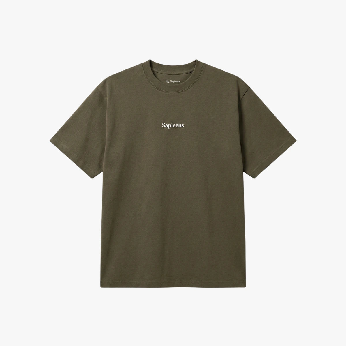 Playera Oversize BASIC Olivo