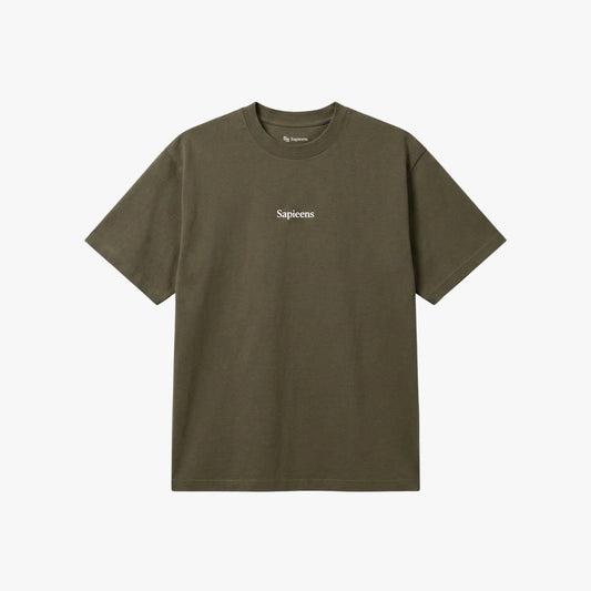 Playera Oversize BASIC Olivo