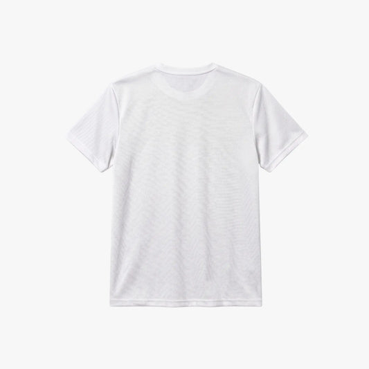 Training Tee 'MONOGRAM' Blanca | Ajuste pecho-brazo | Tela Sport-Dry
