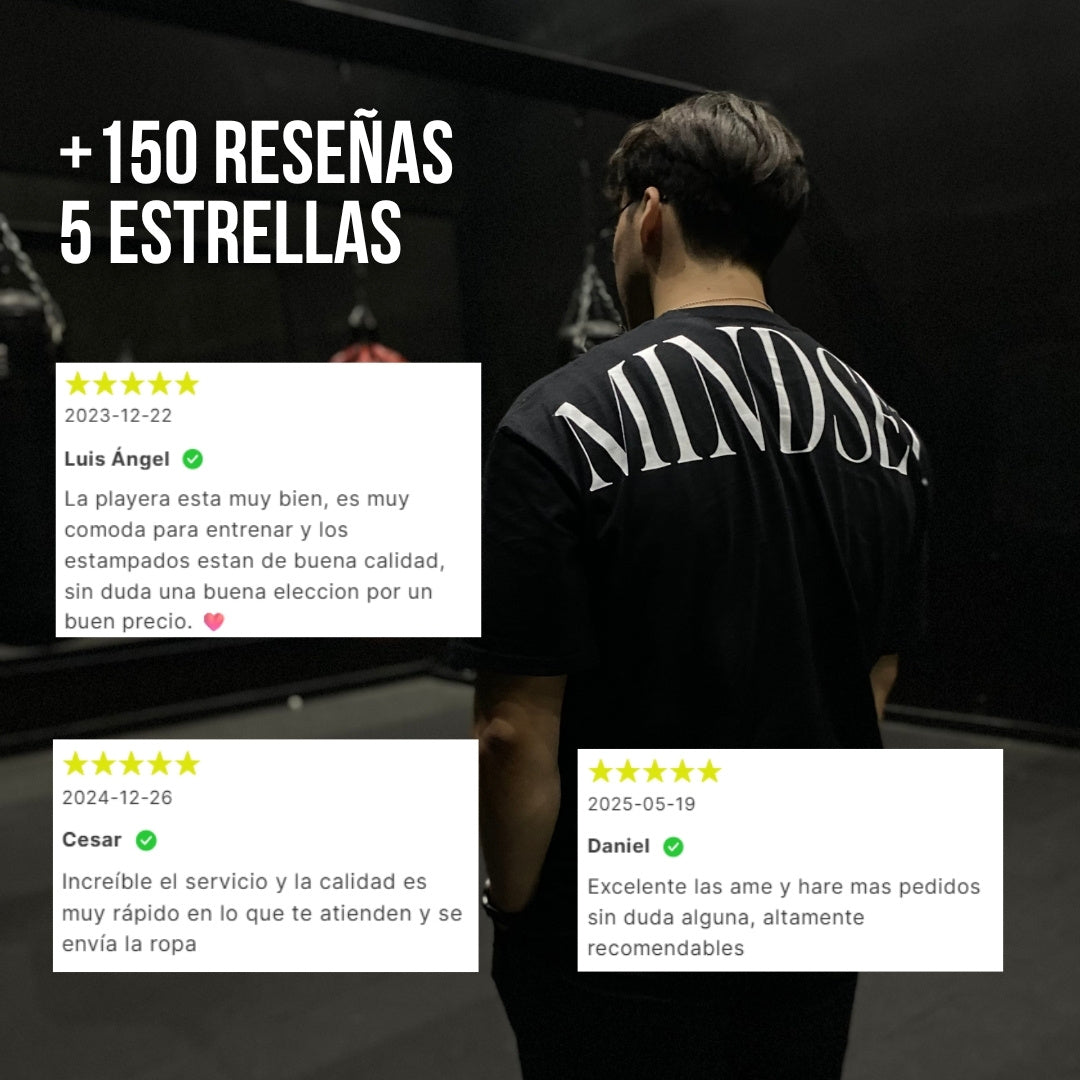 Playera Oversize 'MINDSET'