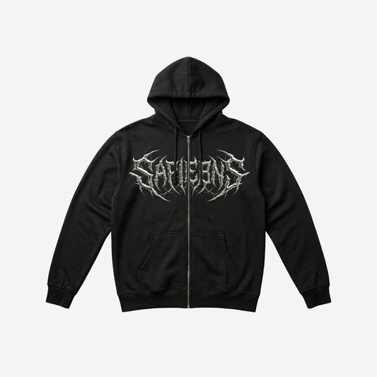 CHROME CORE Zip-Hoodie | Relaxed Fit