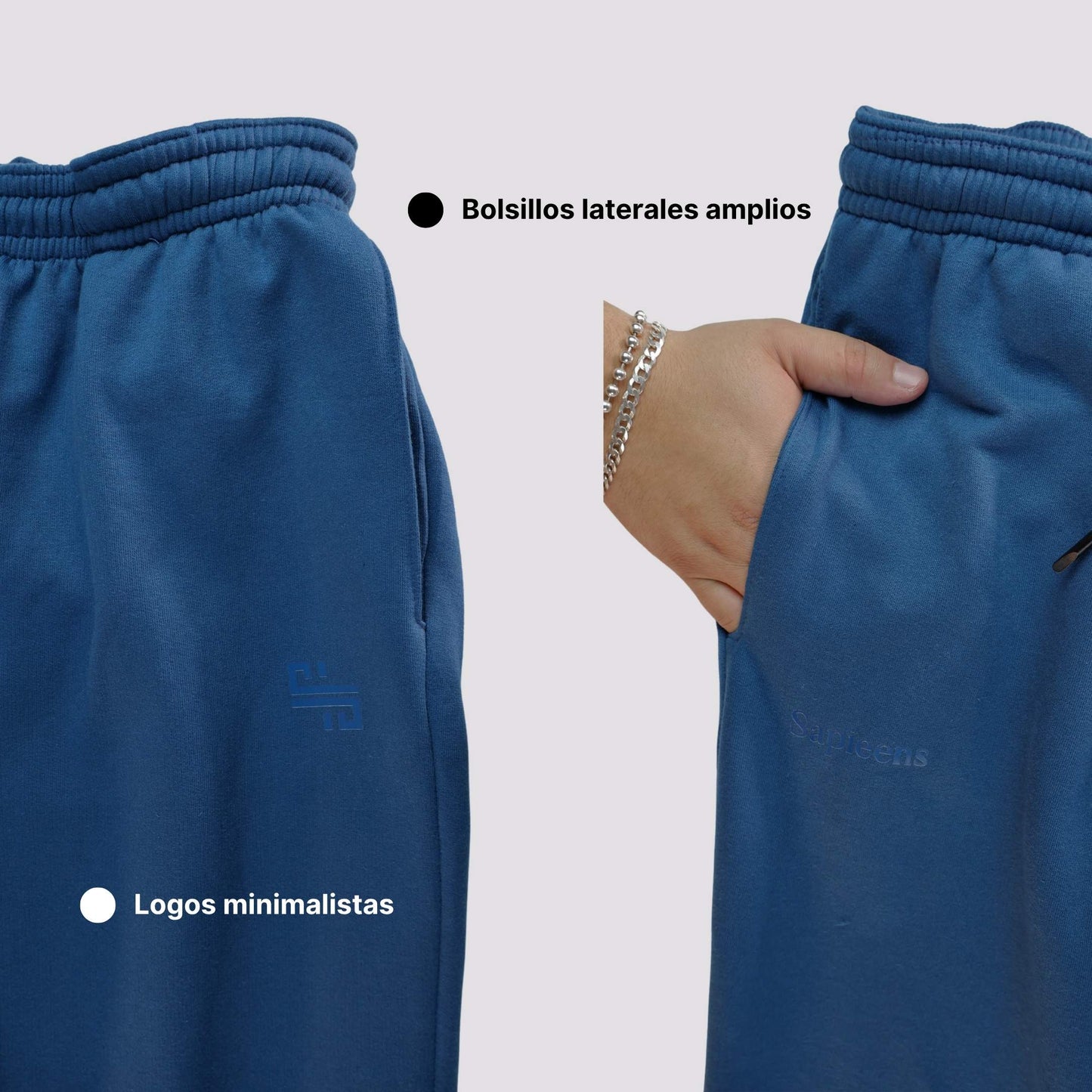 Jogger 'CeroDesign': Cobalto Esencial