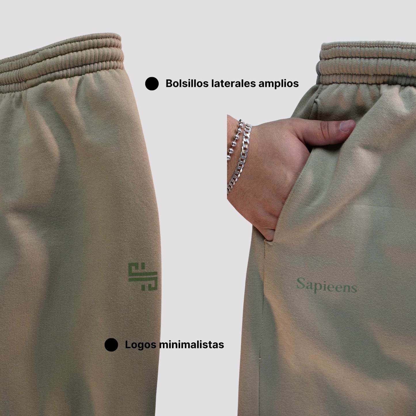 Jogger 'CeroDesign': Beige