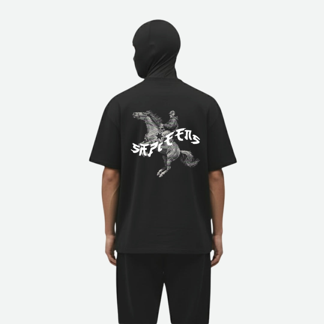 Playera oversize "EL SHERIFF"