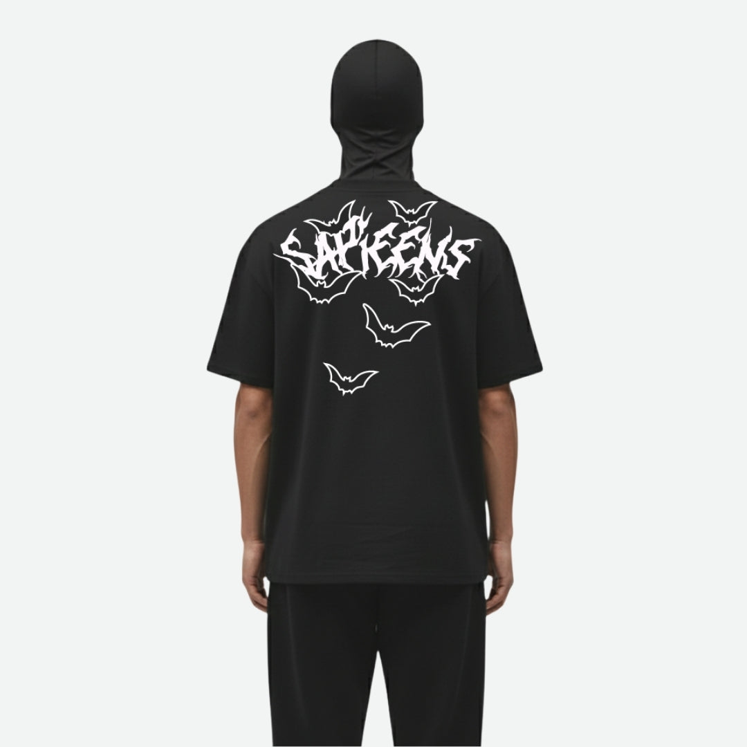 Playera oversize "GOTHAM"