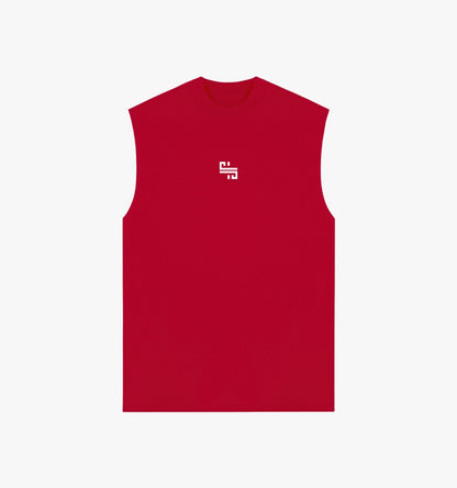 Sapieens Monogram Tank Roja