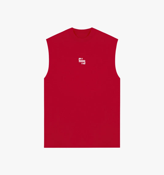 Sapieens Monogram Tank Roja