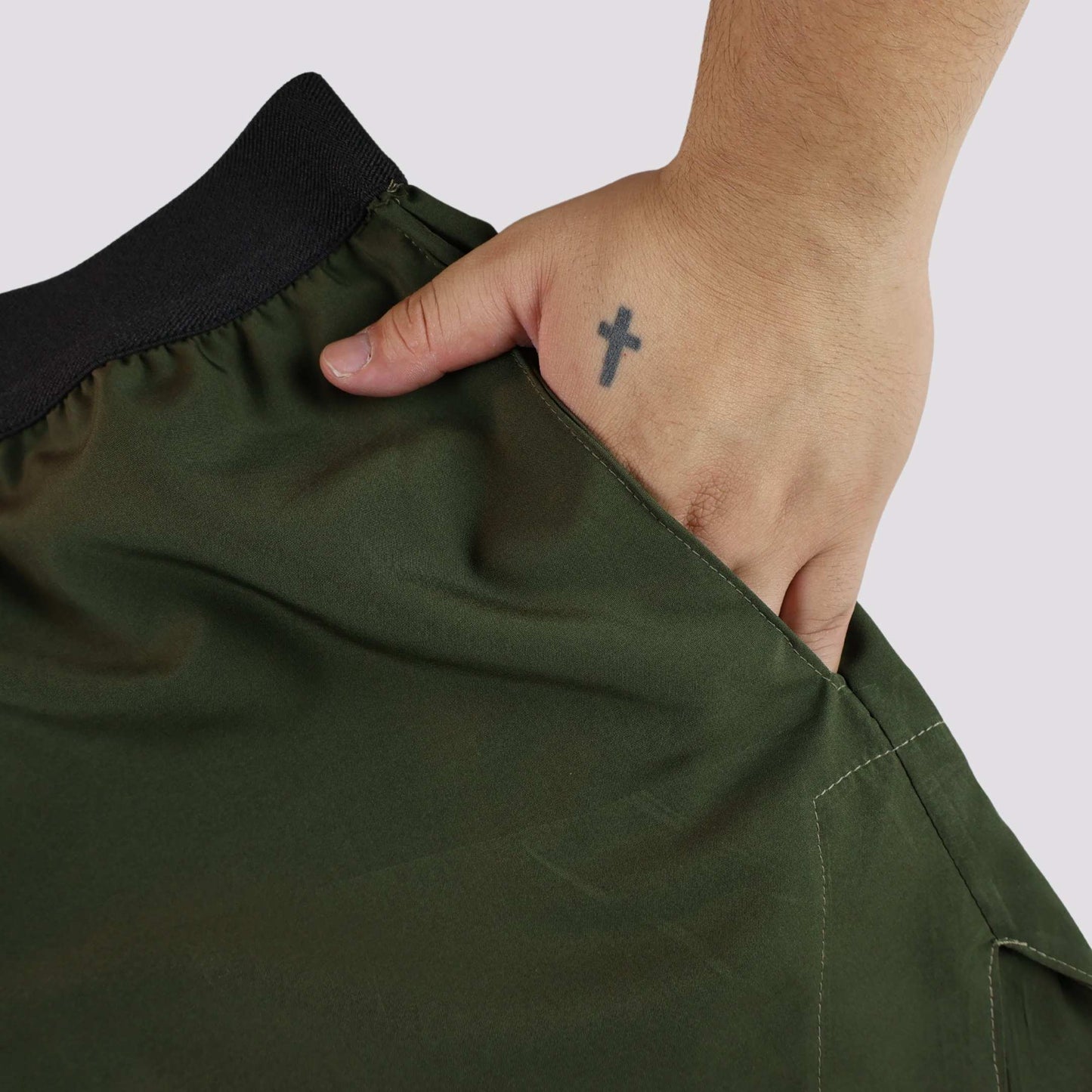 Training Shorts: Verde Táctico
