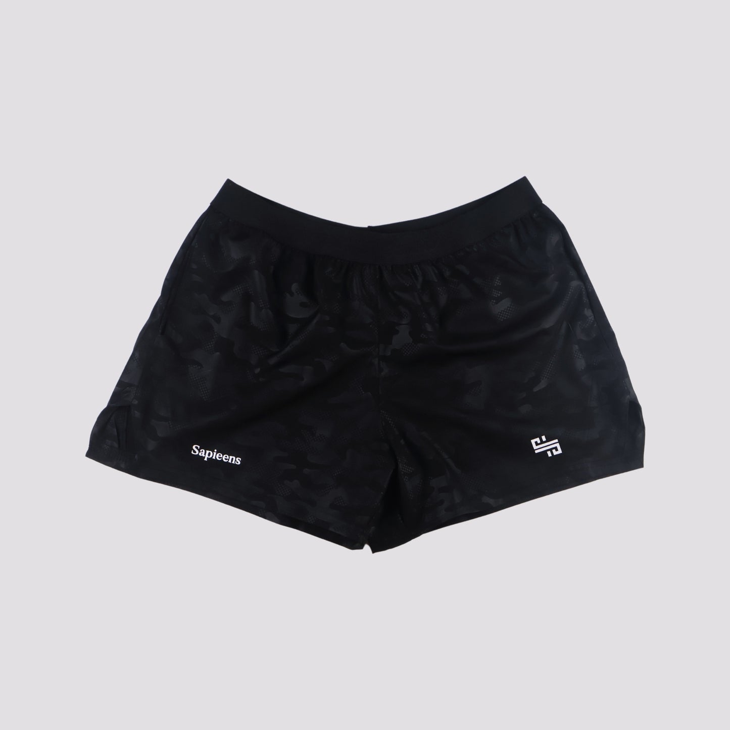 Training Shorts: Camuflaje Negro