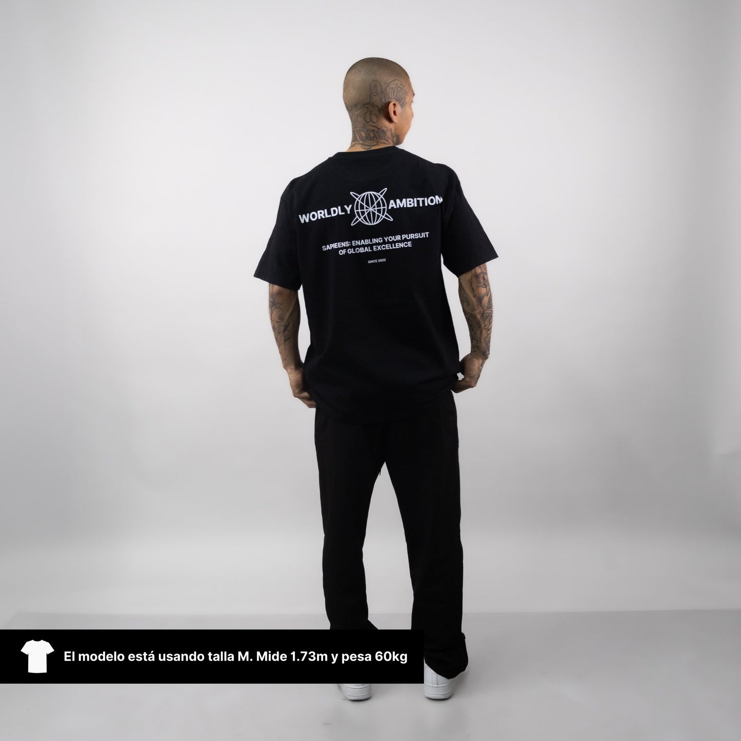 Playera Oversize Worldy Ambition