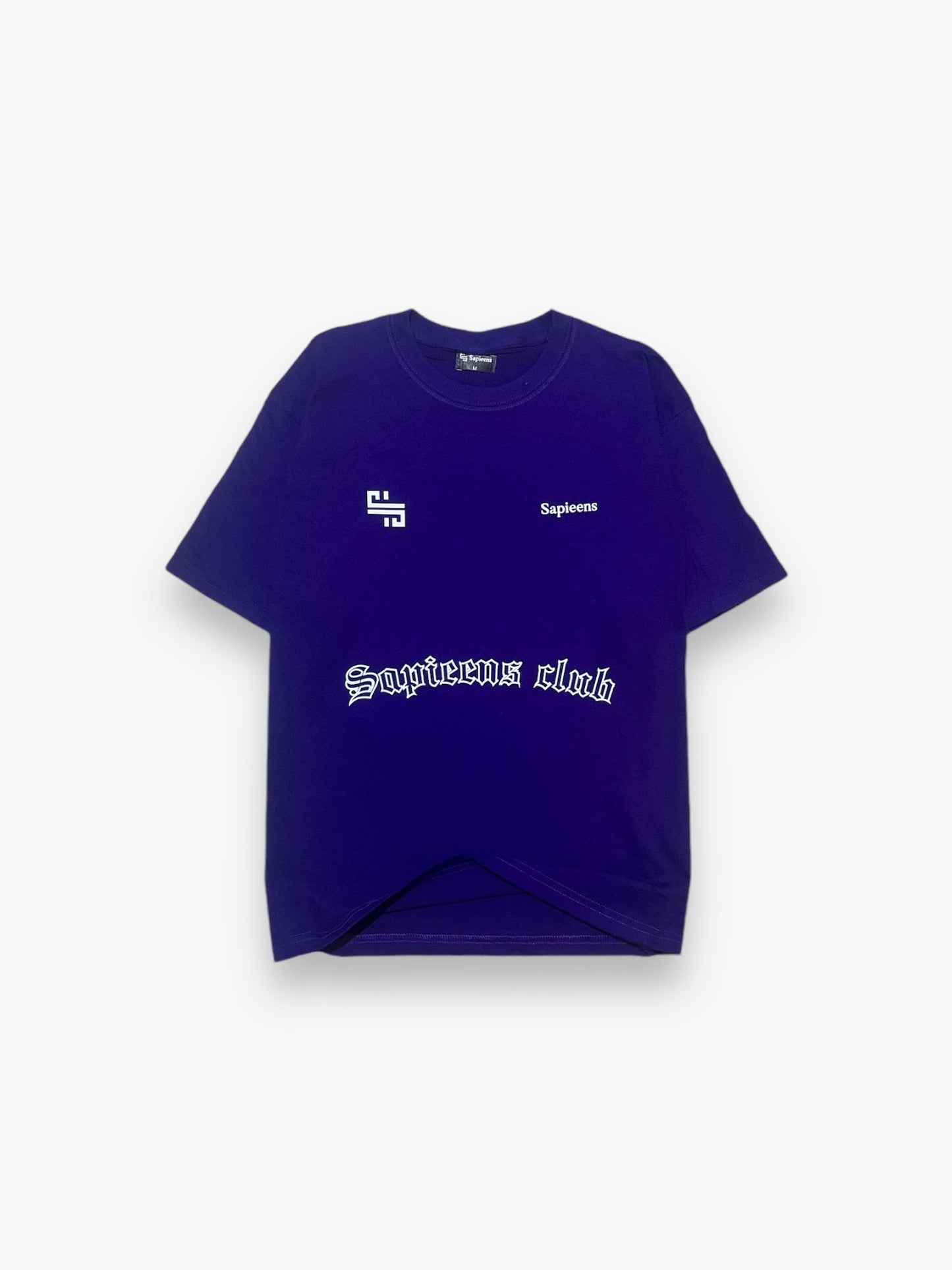 Playera Oversize 'Sapieens Club' Morada - Sapieens