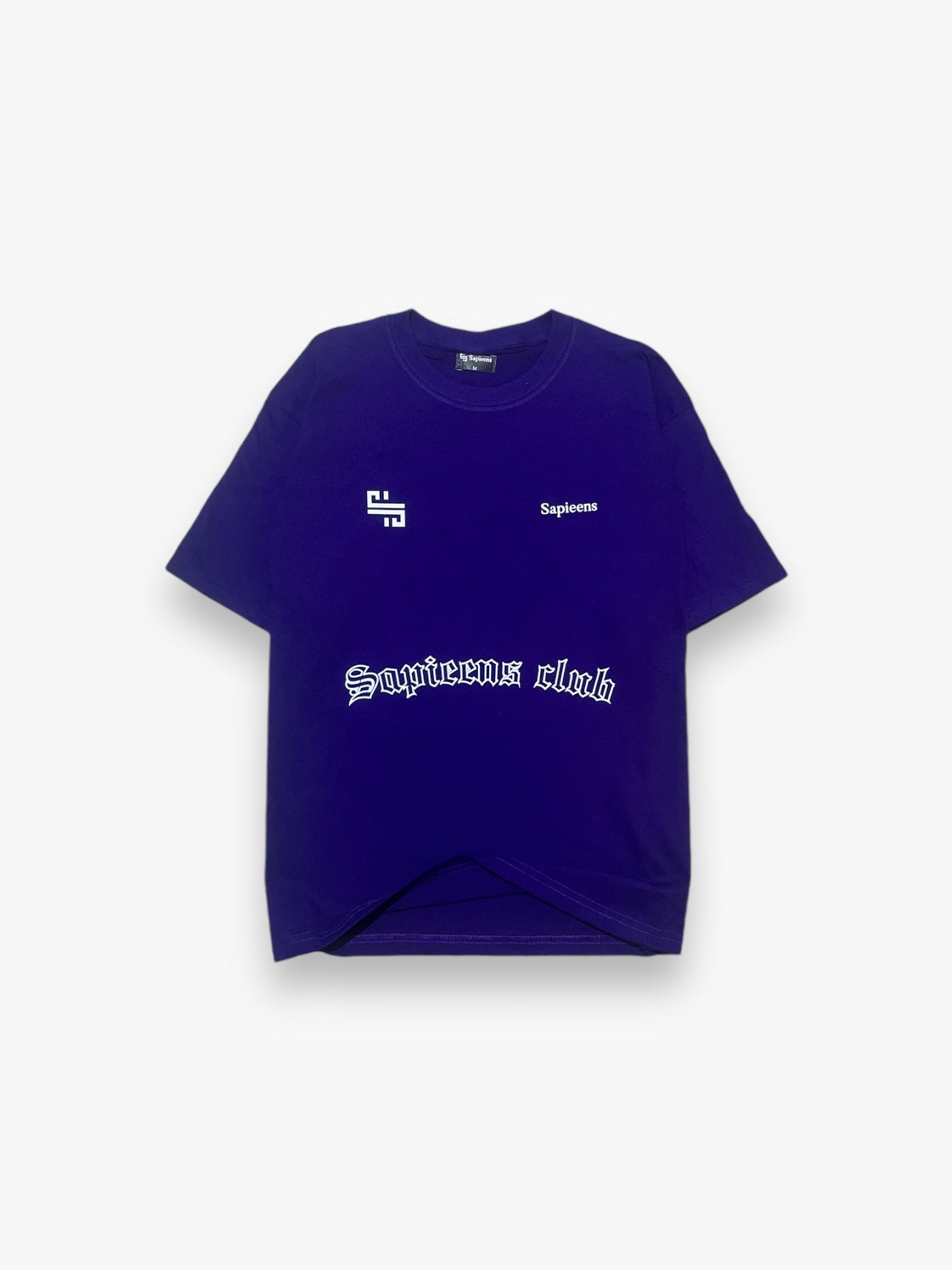 Playera Oversize 'Sapieens Club' Morada - Sapieens