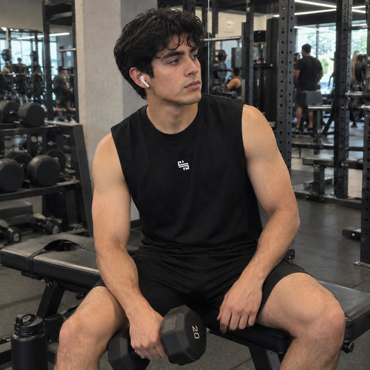 Training Tank 'MONOGRAM' | 100% algodón ligero