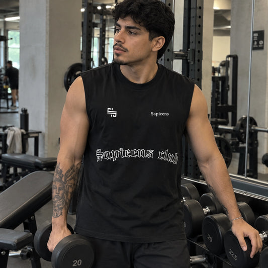 Training Tank 'SAPIEENS CLUB' | 100% algodón ligero