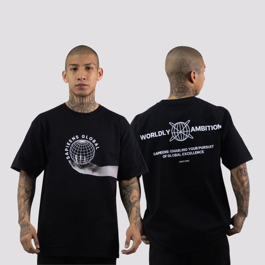 Playera Oversize Worldy Ambition