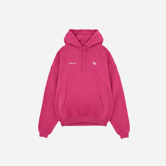 Hoodie CONFORT: Magenta – Corte Relajado y Tacto Suave