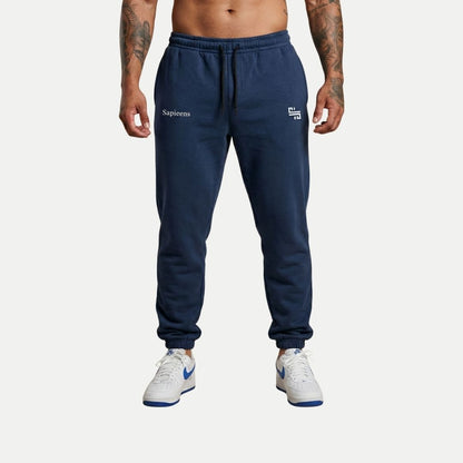 Jogger 'MONOGRAM' Premium Heavyweight Petróleo | Relaxed-fit