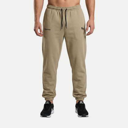 Jogger 'MONOGRAM' Premium Heavyweight Beige | Relaxed-fit