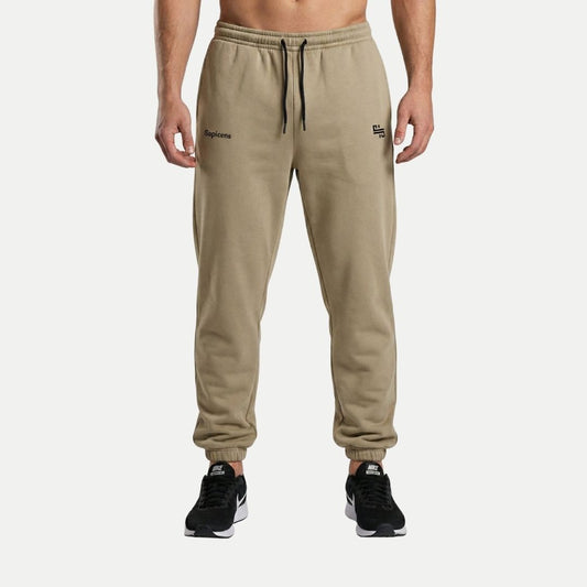 Jogger Heavyweight: Beige | Corte Atlético y Tacto Suave