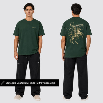 Playera oversize ALEJANDRO • Verde