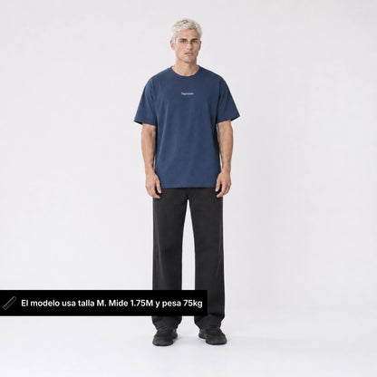 Playera Oversize BASIC Petróleo