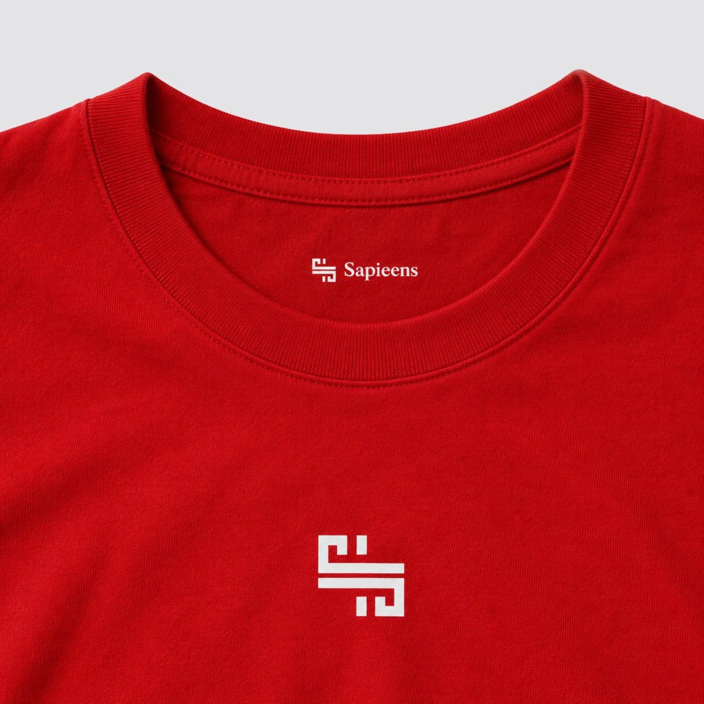 Playera oversize 'MINDSET' Roja