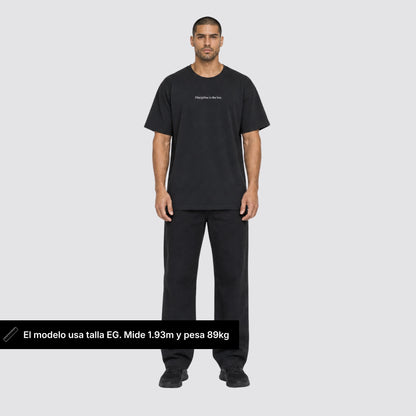 Playera Oversize 'Discipline is the key'