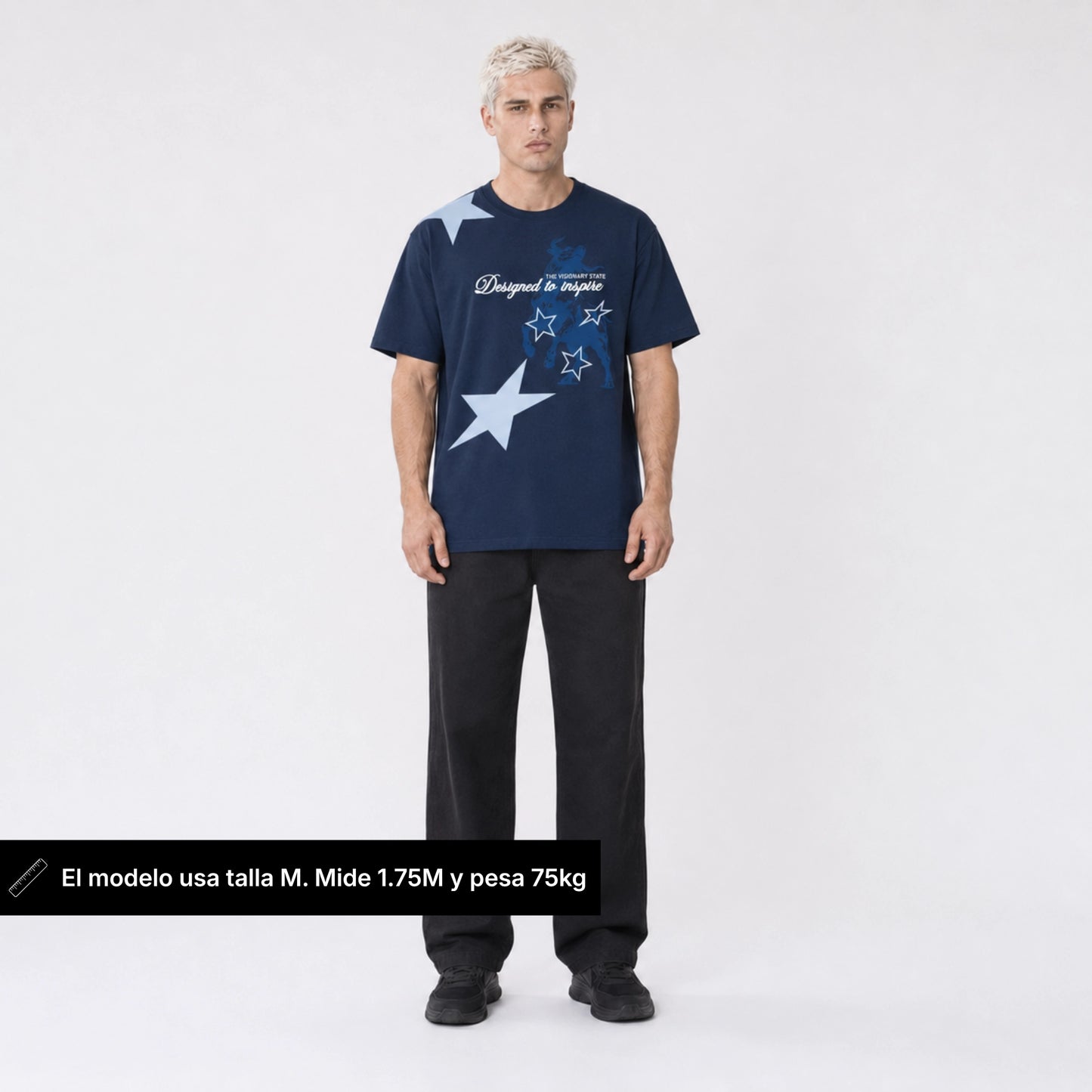 Playera Oversize 'INSPIRE'