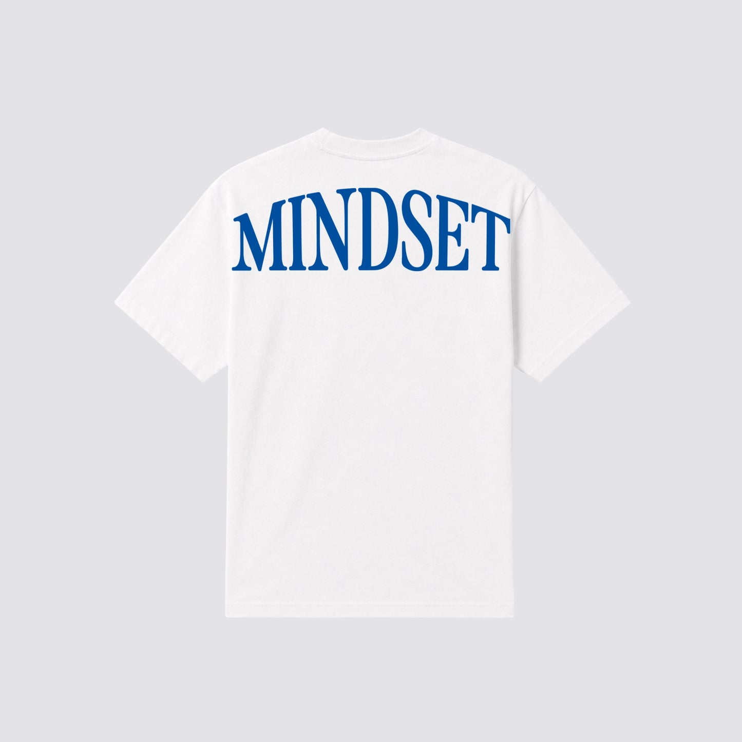 Playera oversize 'MINDSET' Blanca