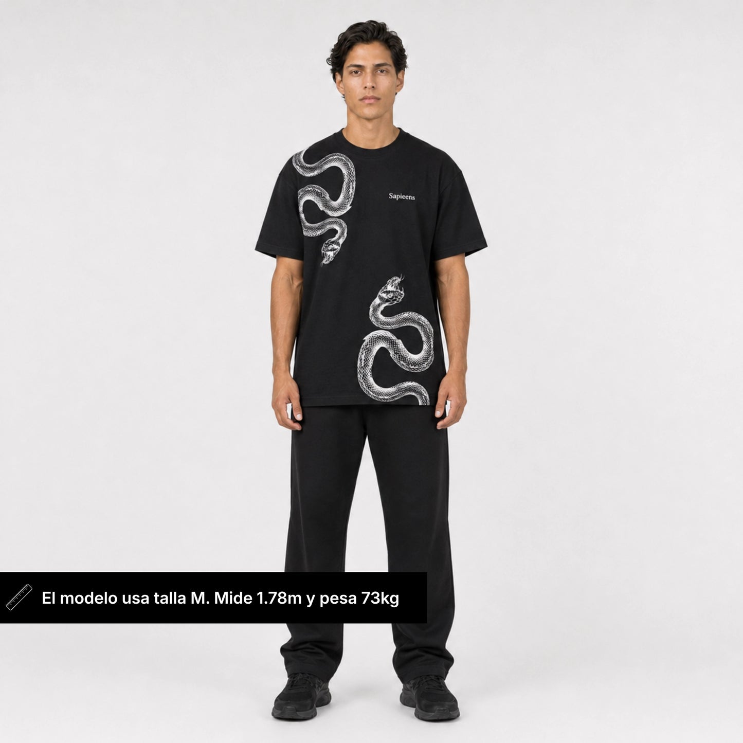 Playera oversize SERPENT