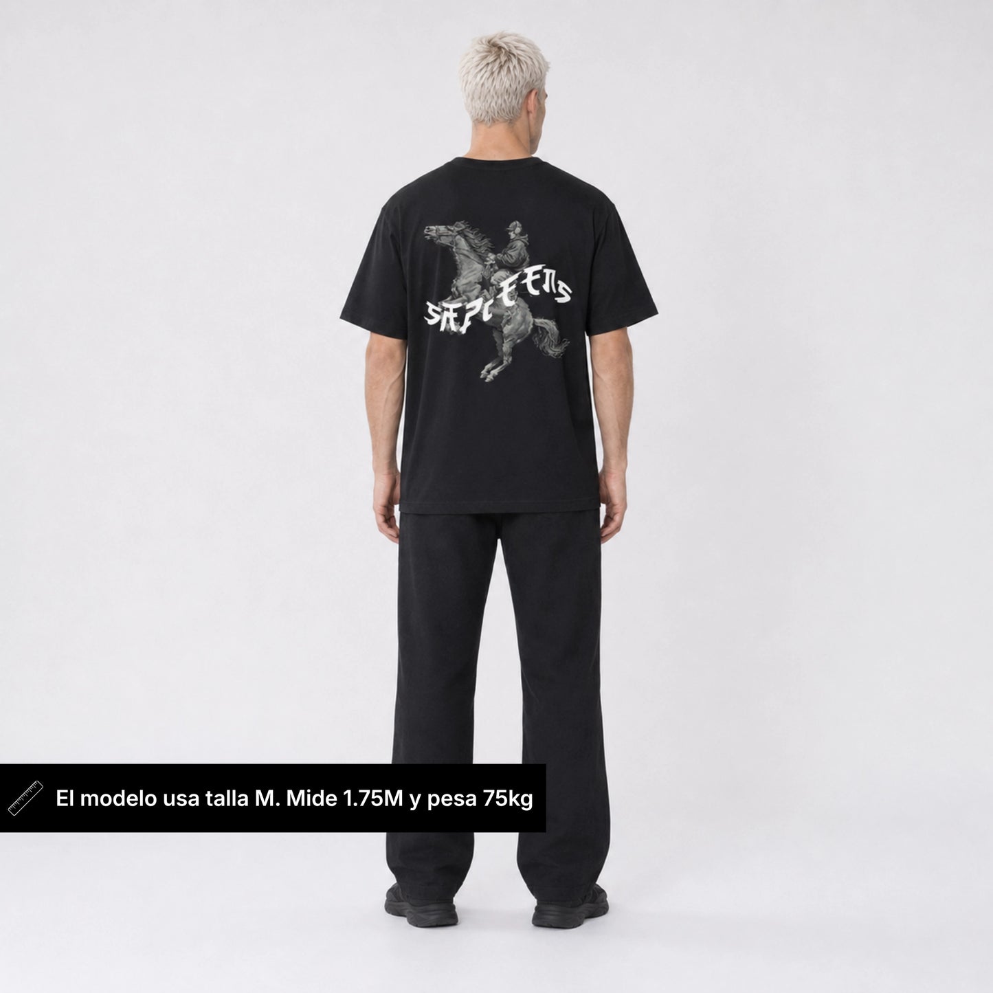 Playera oversize 'EL SHERIFF'