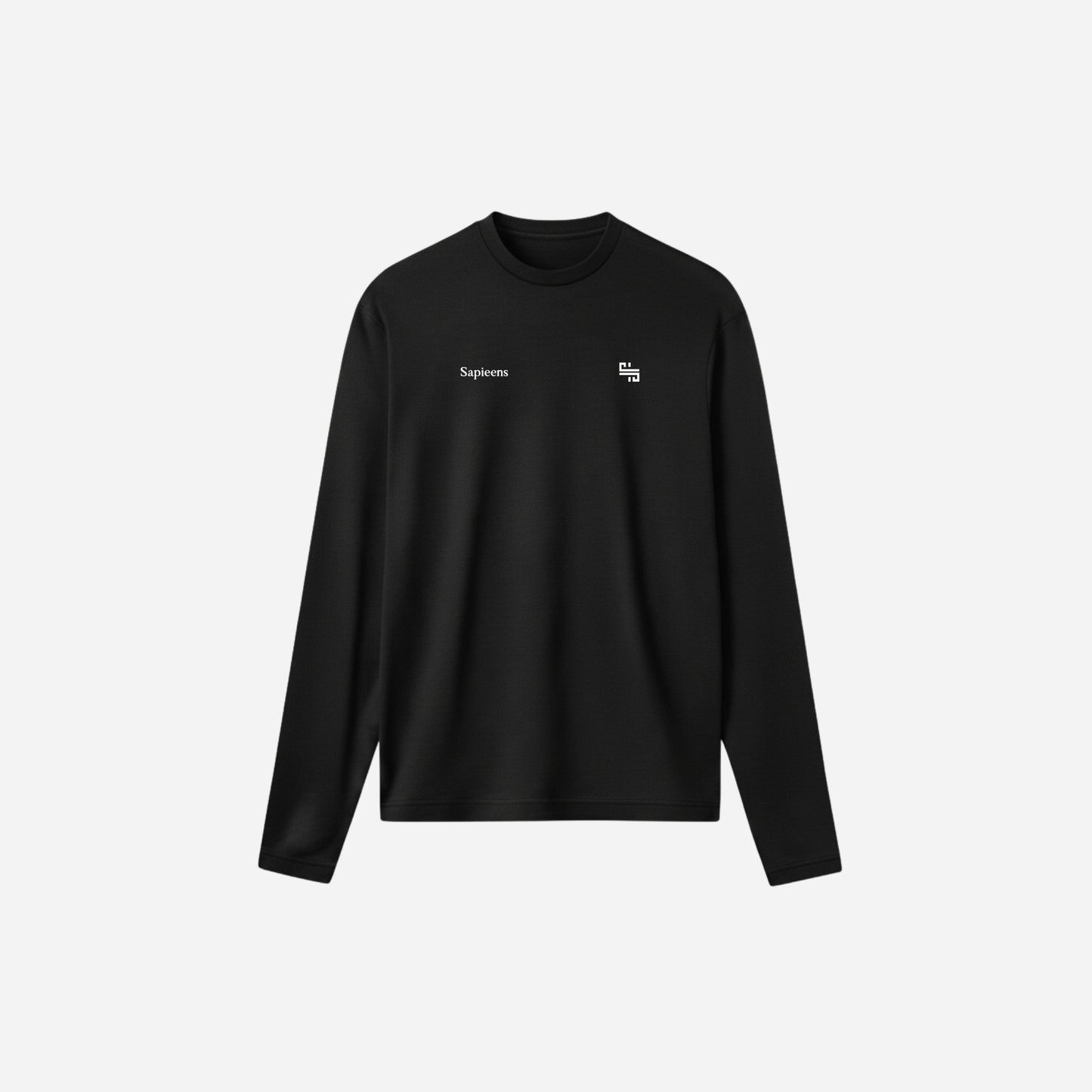 Playera manga larga TRAINING: Carbón