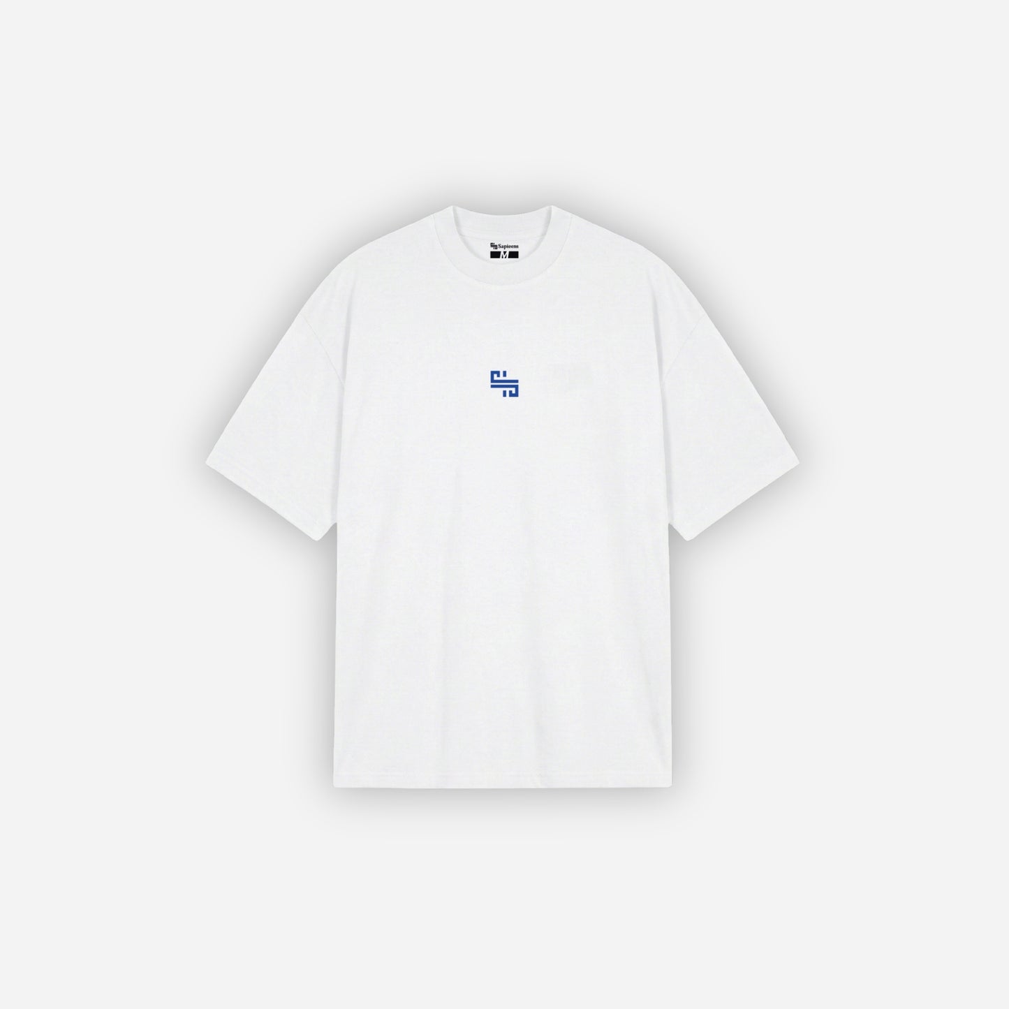 Playera oversize 'MINDSET' Blanca