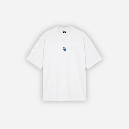 Playera oversize 'MINDSET' Blanca