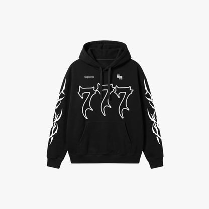 777 Hoodie | Corte Relajado y Tacto Suave