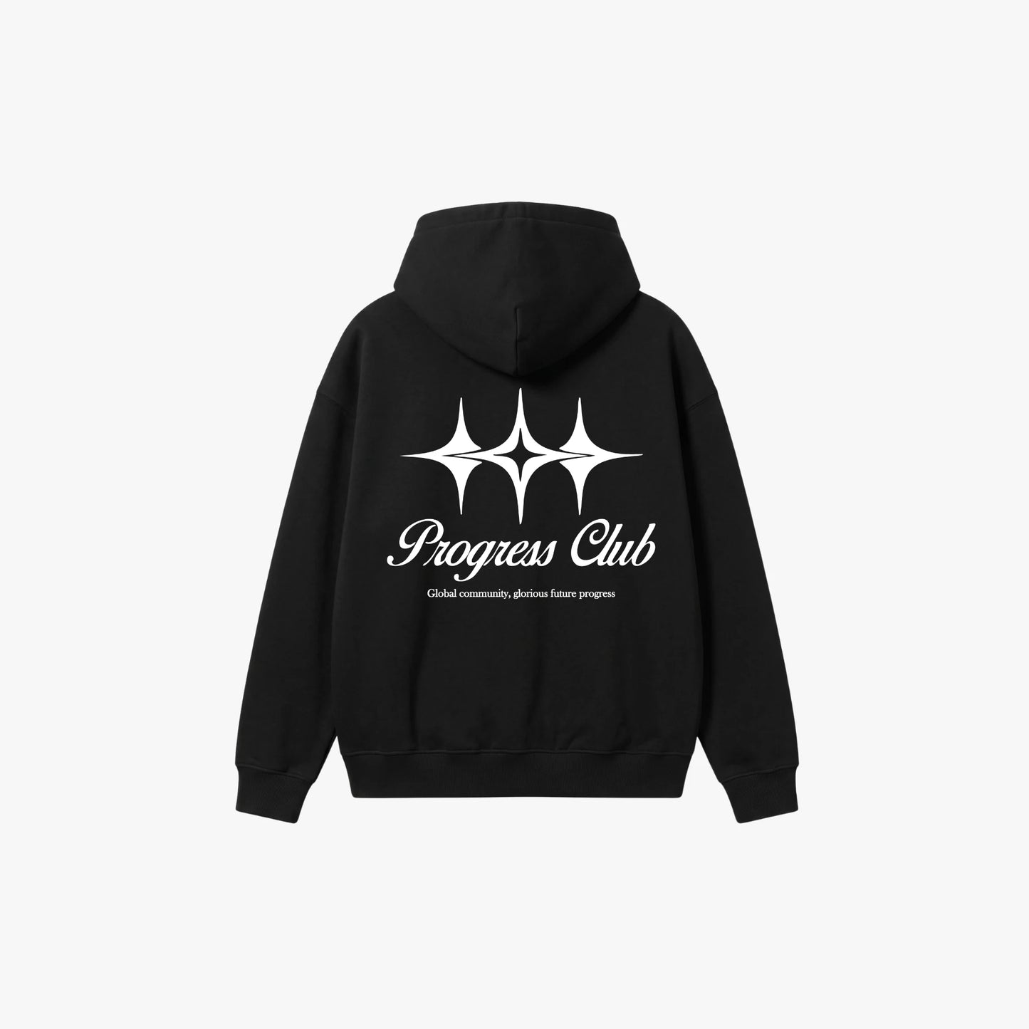 PROGRESS CLUB Hoodie | Corte Relajado y Tacto Suave