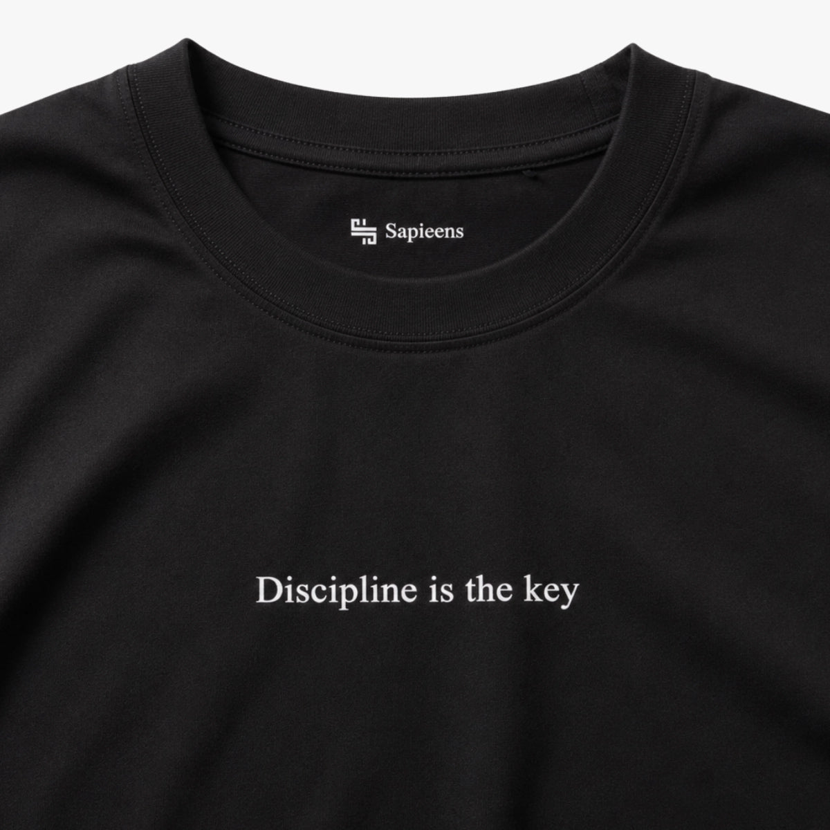 Playera Oversize 'Discipline is the key'