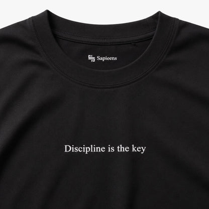 Playera Oversize 'Discipline is the key'